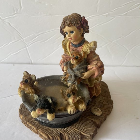 Lot of 4 Yesterday's Child Figurines Dollstone Boyds Collection - Picture 5 of 16